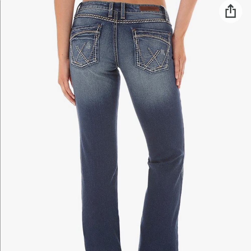 Wrangler Retro Sadie Bootcut Jeans. Size 3/4x34.